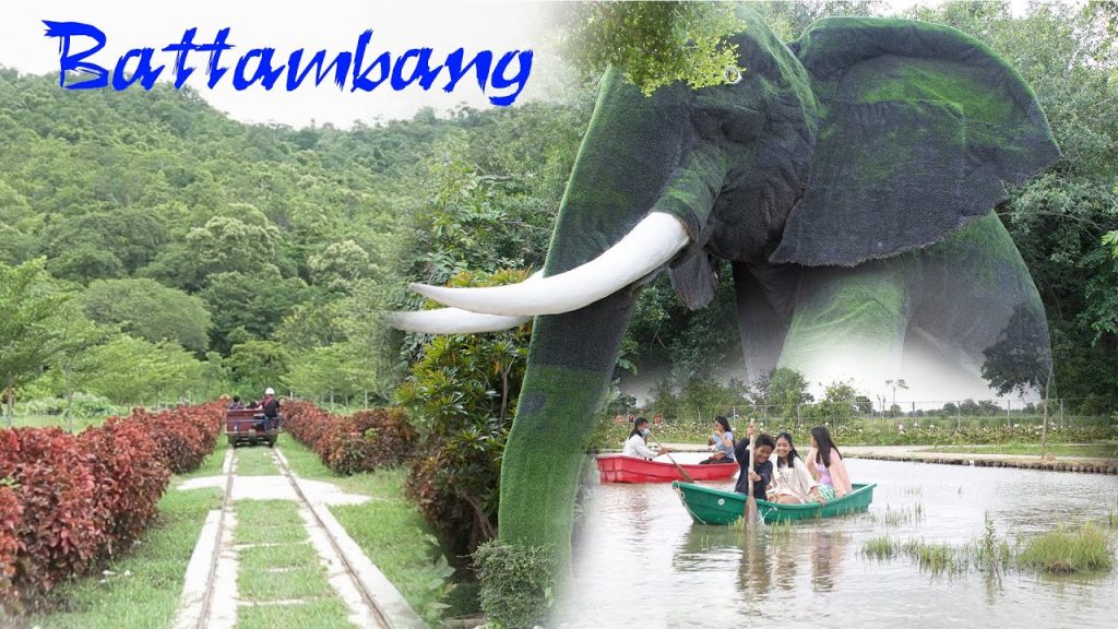 Visit Banan mountain, take bed fly at the first time, it was very excited Battambang, Cambodia.