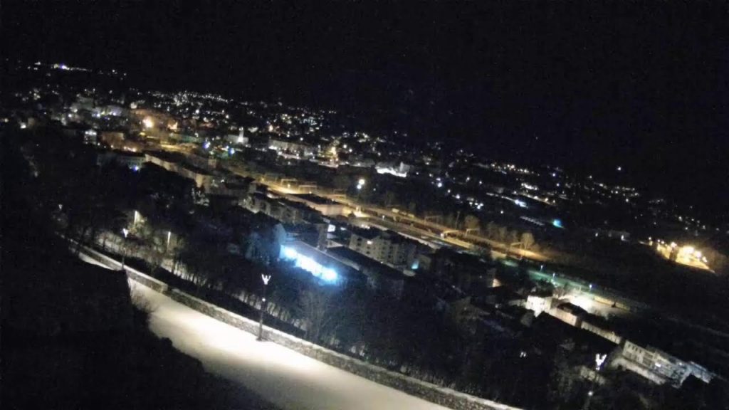Knin, Croatia - Live panorama view
