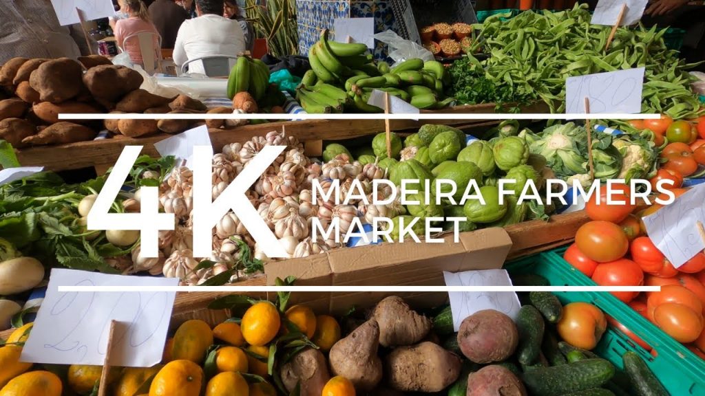 Madeira Farmers Market, Tour 4K, Funchal - Mercado dos Lavradores