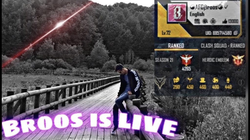 FREE FIRE LIVE STREAM EUROPE SERVER لایو فری فایر به زباد دری