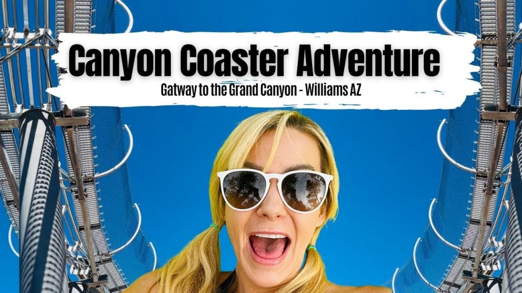 Our complete review of Arizona Canyon Coaster POV | American Travel Family Vlog