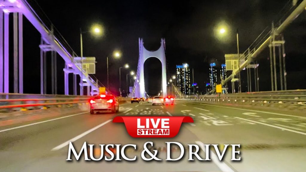 Live Korea Online Tour | Drive Fantastic Road of Korea Hotspot with great Music | 드라이브 음악 | 韓国ライブ